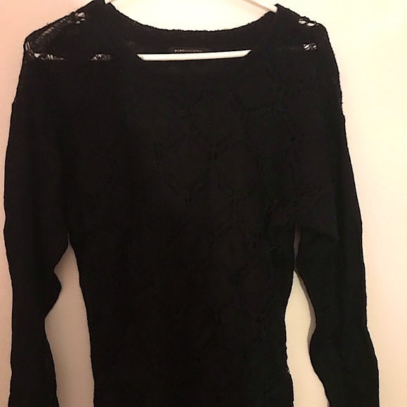 Medium Black BCBGMAXAZRIA Sweater - Picture 1 of 5